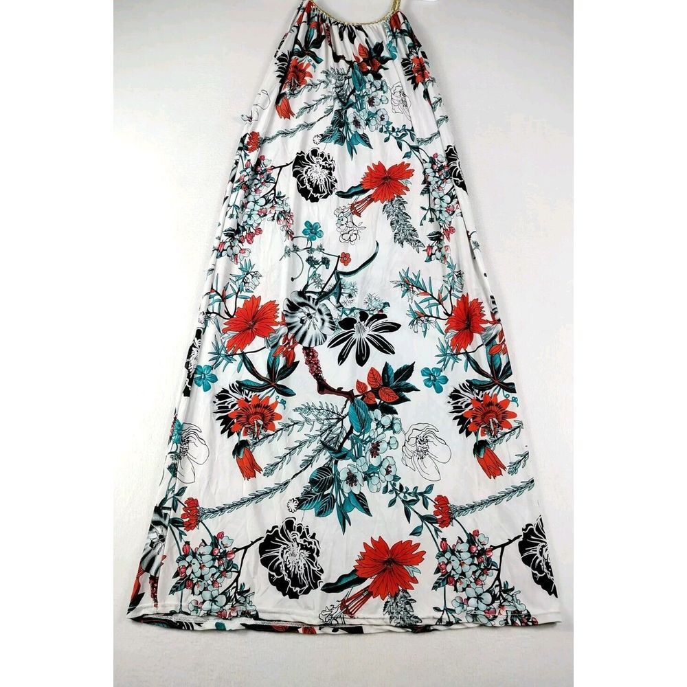 Maxi Dress Women's Small Multicolor Floral Bloomcore Flowercore Ace‎ Fashion